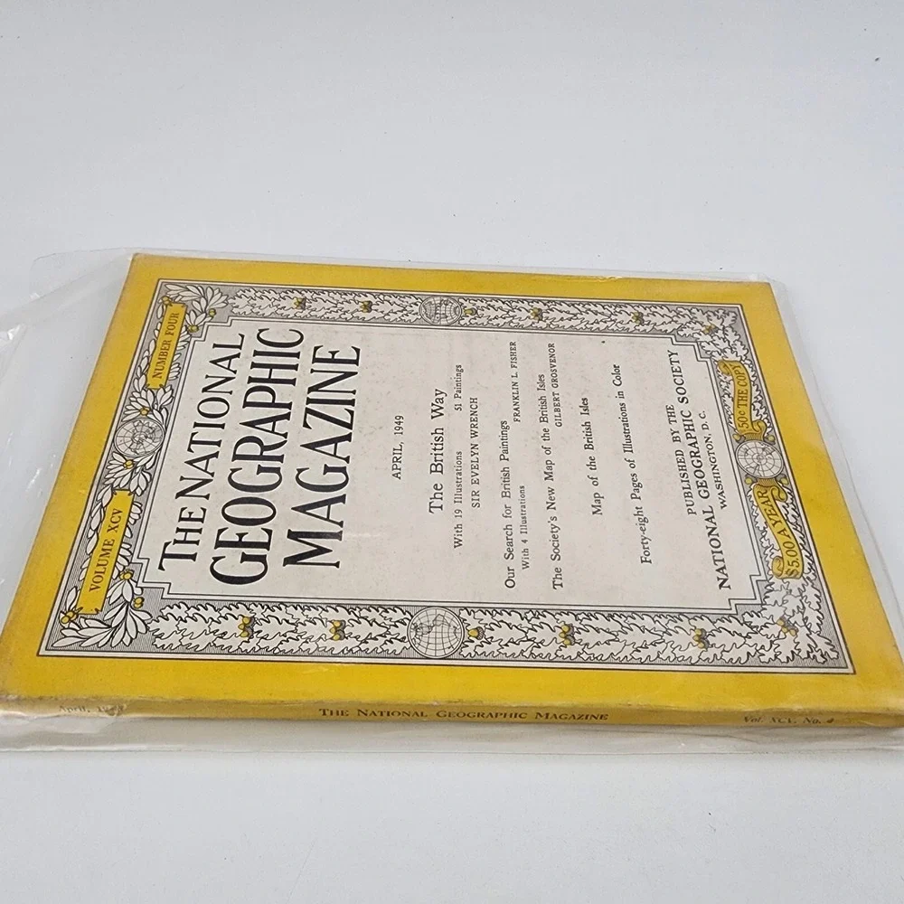 National Geographic Magazine April 1949‎ No Insert